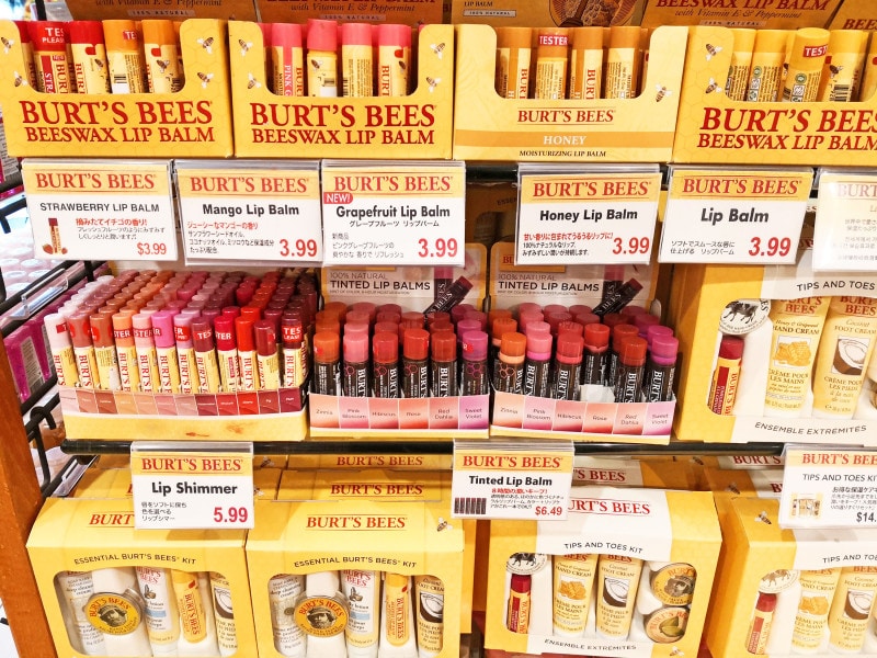 ABCストアのバーツ・ビーズコーナー