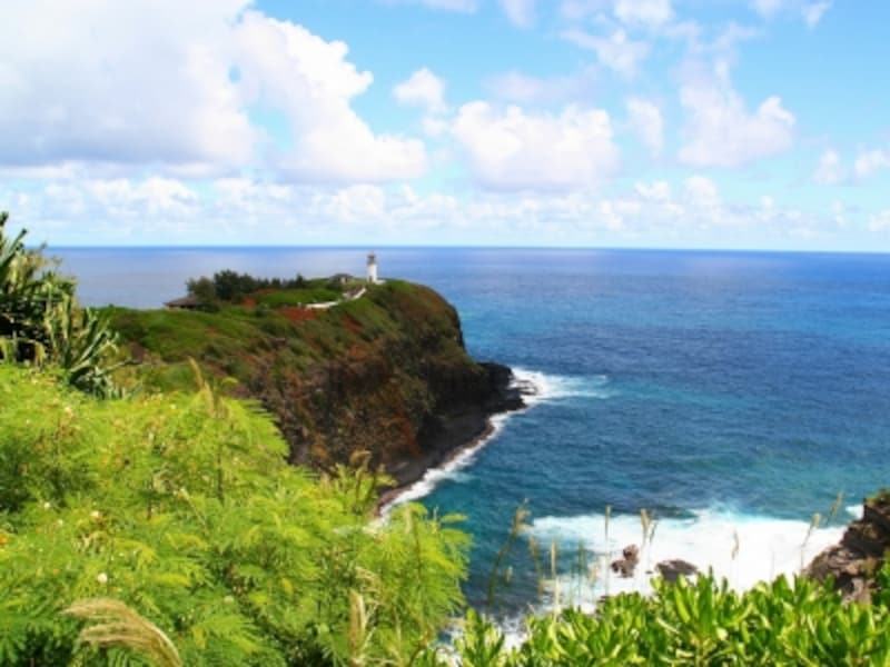キラウエア灯台があるキラウエア岬
