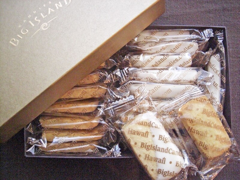 ビッグアイランド・キャンディーズのレモンショートブレッド。オリジナルクッキーのチョコがけが有名ですが、こちらもあっさりしていて美味