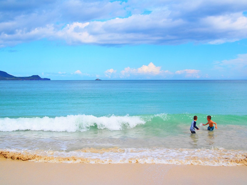 ファミリーも安心して楽しめるカイルア・ビーチ・パーク