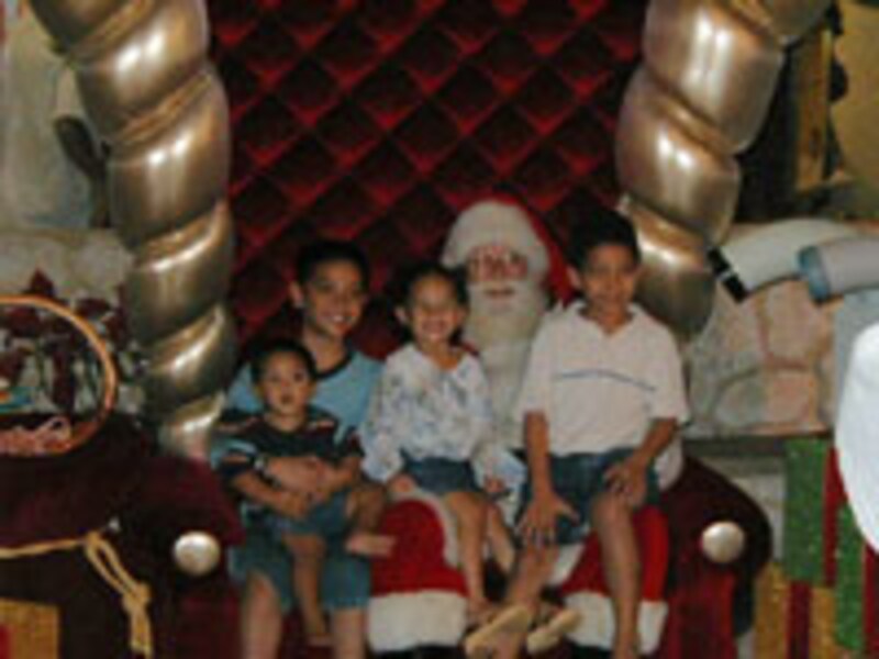 アラモアナセンター クリスマス・フォト