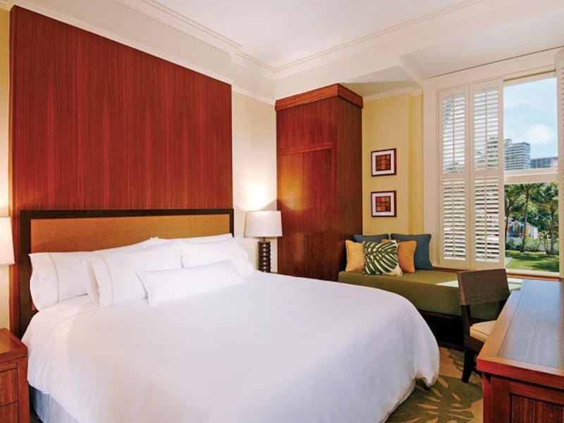 バニヤン・ウィングの客室はクラシカルな雰囲気