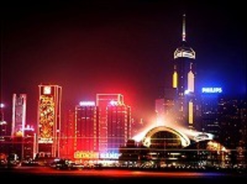 九龍側からの夜景