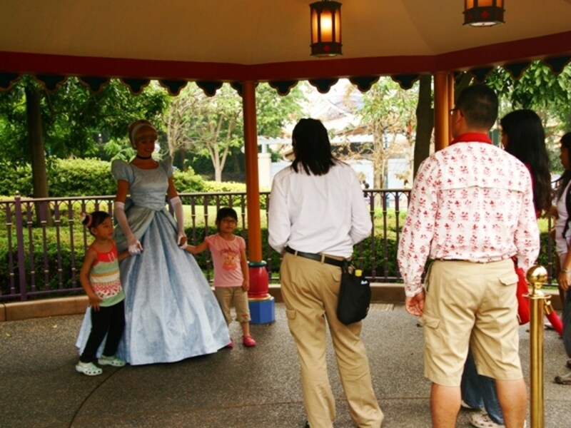 時間帯によってプリンセスがかわる