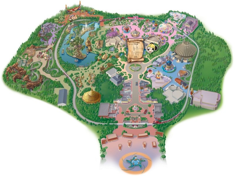 お城は現在改装中