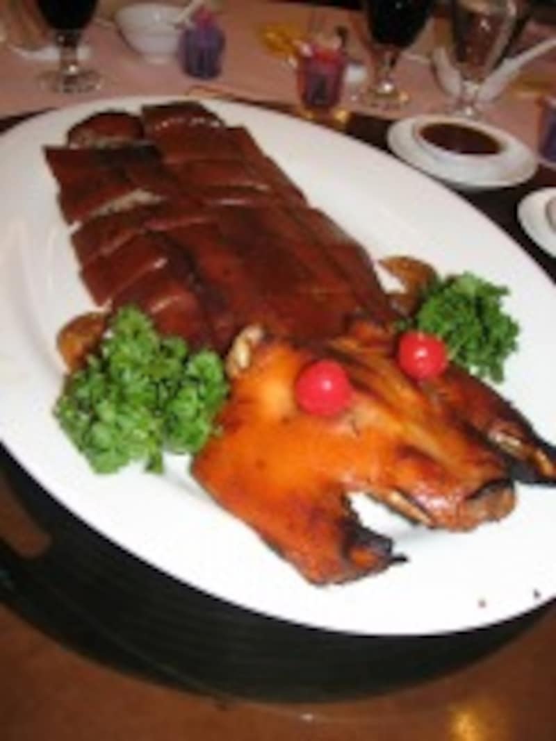 子豚の丸焼き