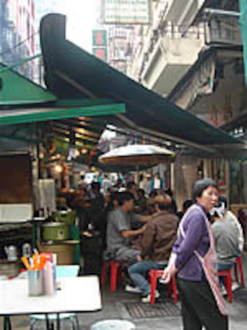 セントラルの屋台街