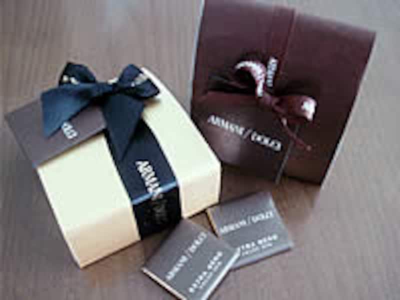 「アルマーニ・ドルチェ」のチョコレート