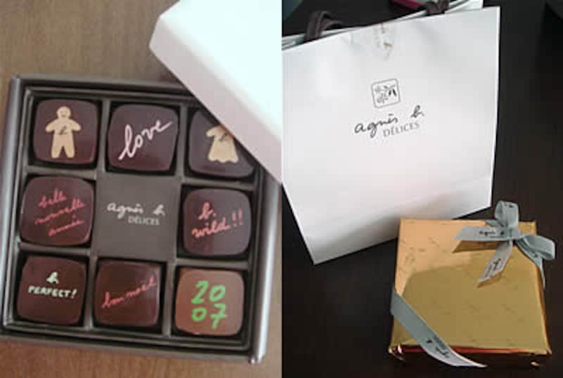 「アニエスb.」のチョコレート