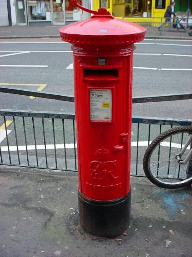 イギリスの郵便ポスト