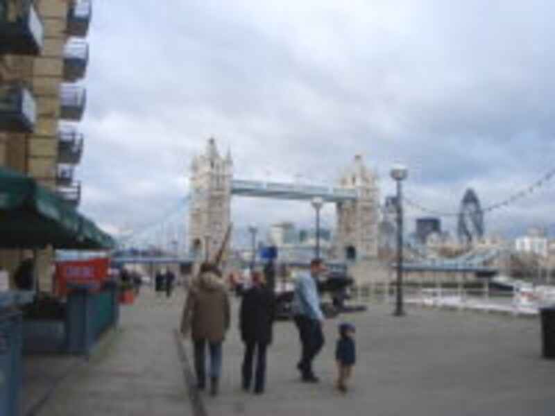 バトラーズ・ワーフからの眺め