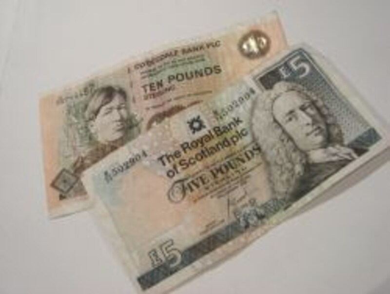 スコットランド紙幣