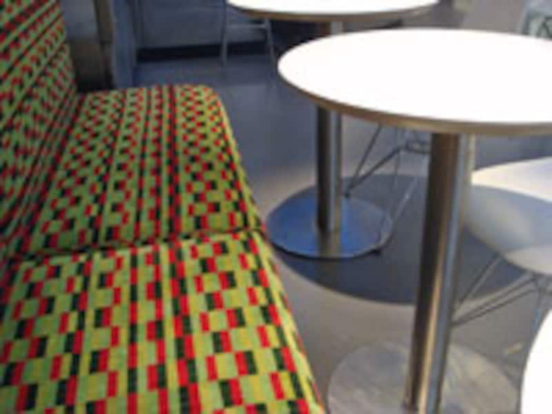 カフェのシート