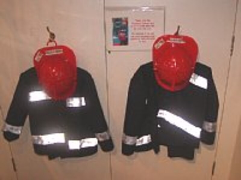 子供用の消防服