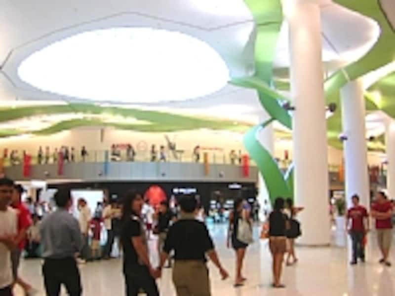 開放感のある店内