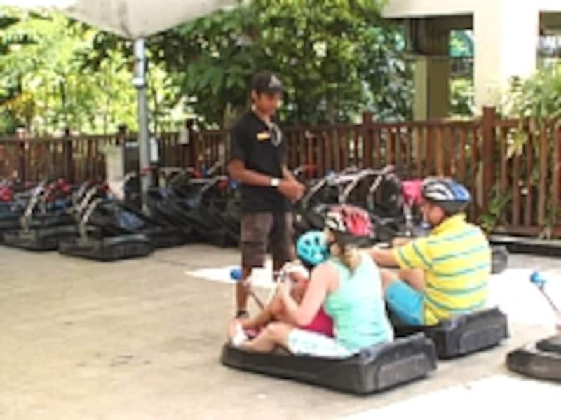 セントーサ・リュージュのスタート地点