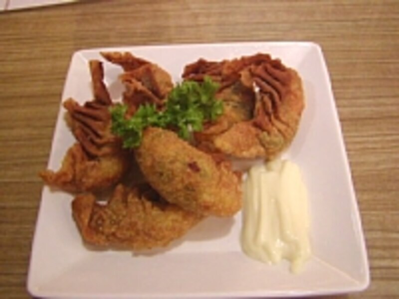 Deepfried Shrinmps Dumpling