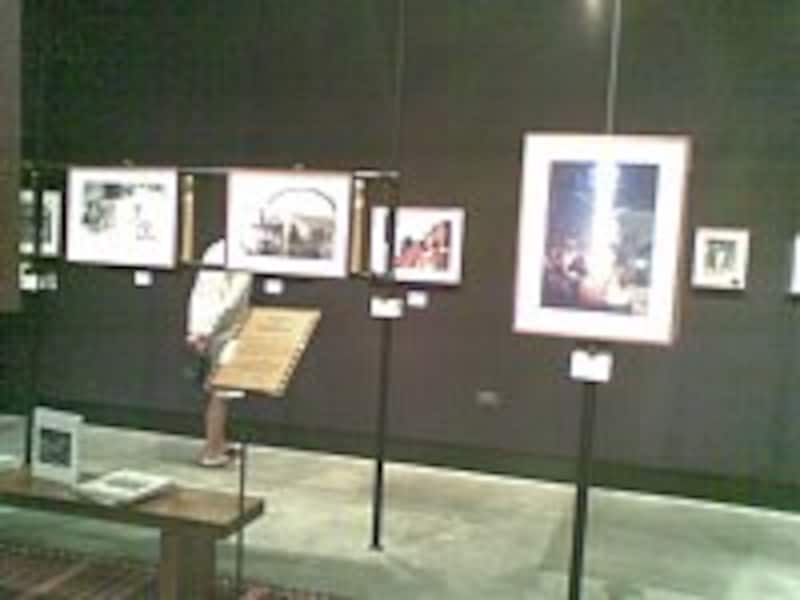 National geographic storeの写真コーナー