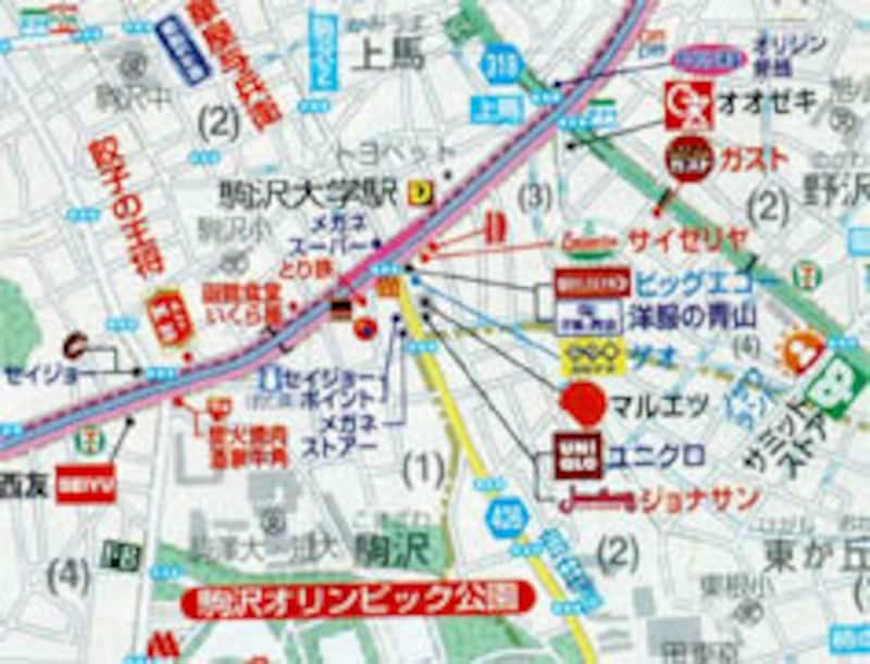 ロードサイドマップ