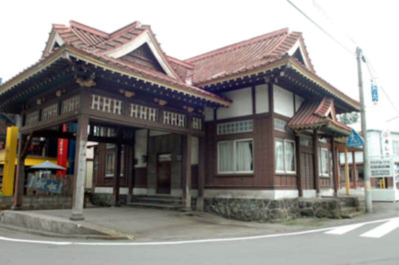 草軽電鉄北軽井沢駅の駅舎