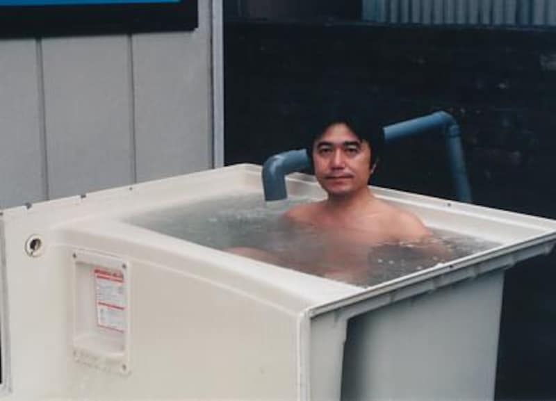 ポリバスでの仮設入浴