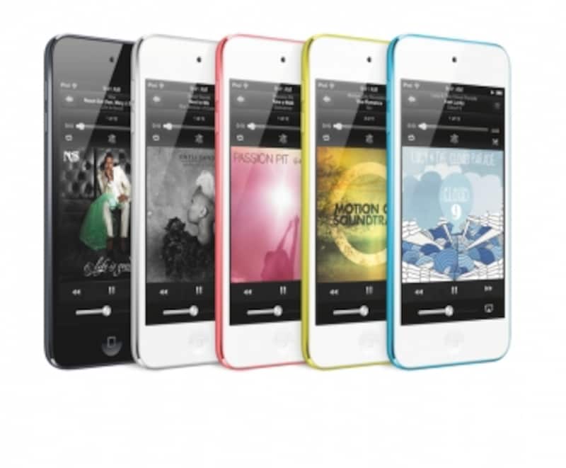 iPod touch カラーバリエーション