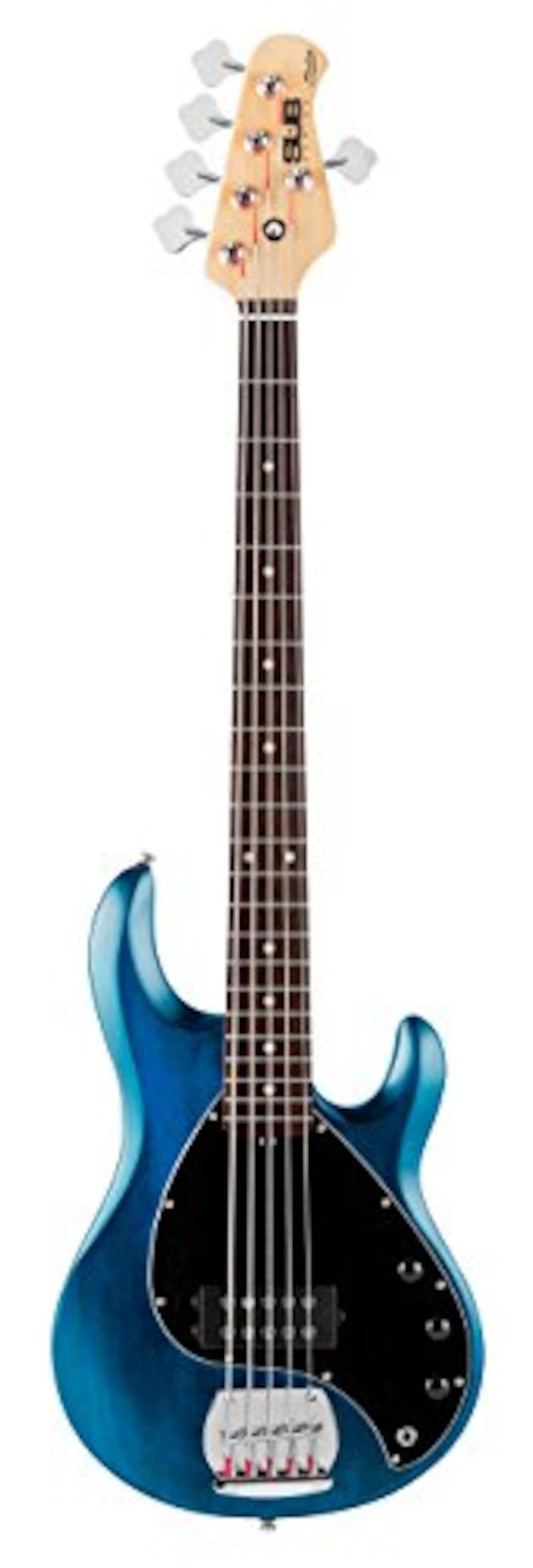 Sterling by MUSIC MAN ,S.U.B.SERIES Ray5 Trans Blue Stain 5弦エレキベース