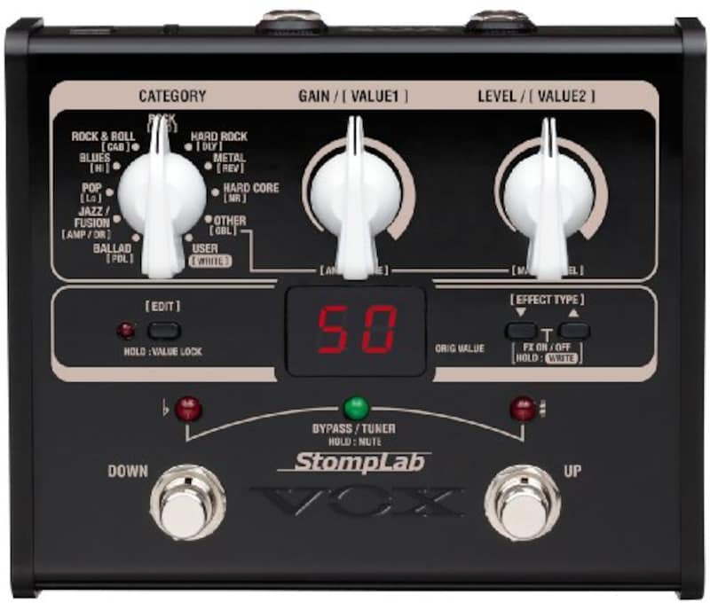 VOX,ギター用・コンパクト・マルチエフェクター StompLab SL1G