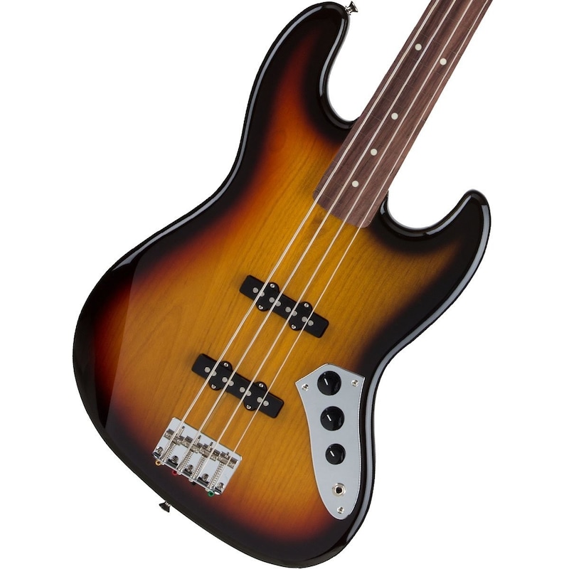Fender,  Made in Japan Traditional 60s Jazz Bass Fretless 3-Color Sunburst