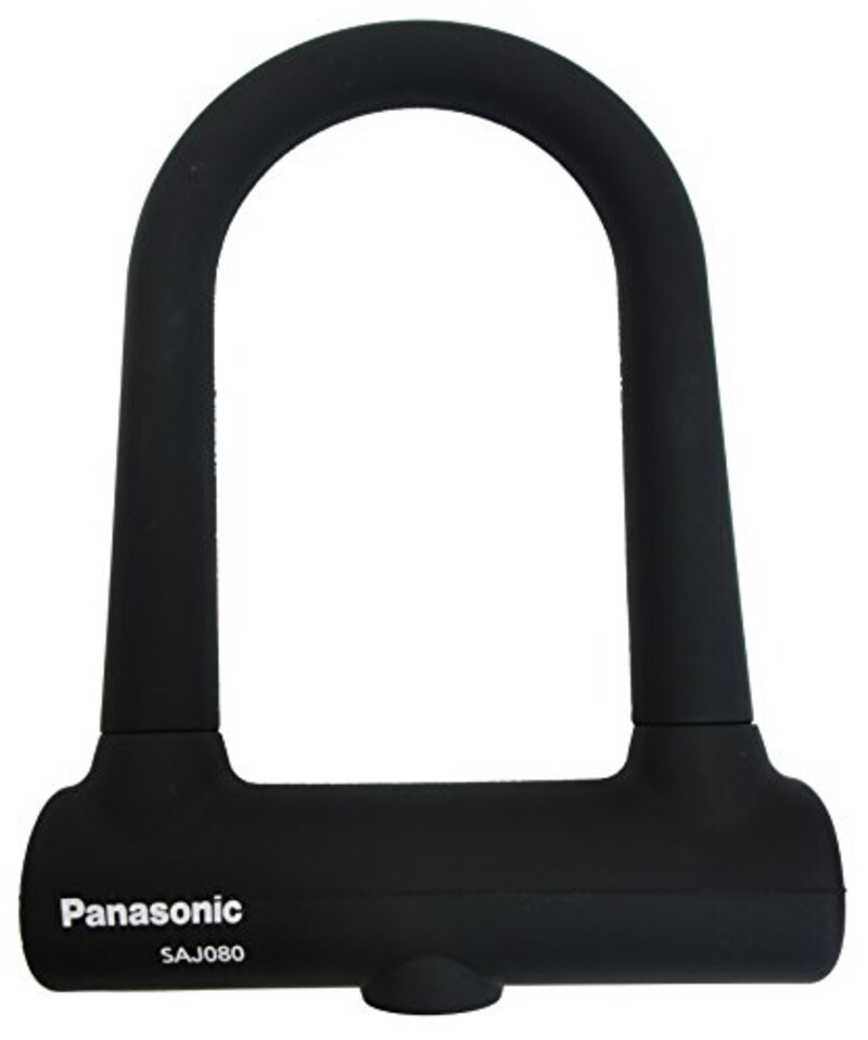 Panasonic（パナソニック）,U型ロック ブラック シリコンカバー Wディンプルキー,SAJ080B