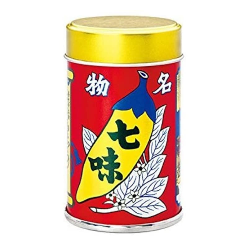 八幡屋礒五郎 七味唐辛子 缶 14g