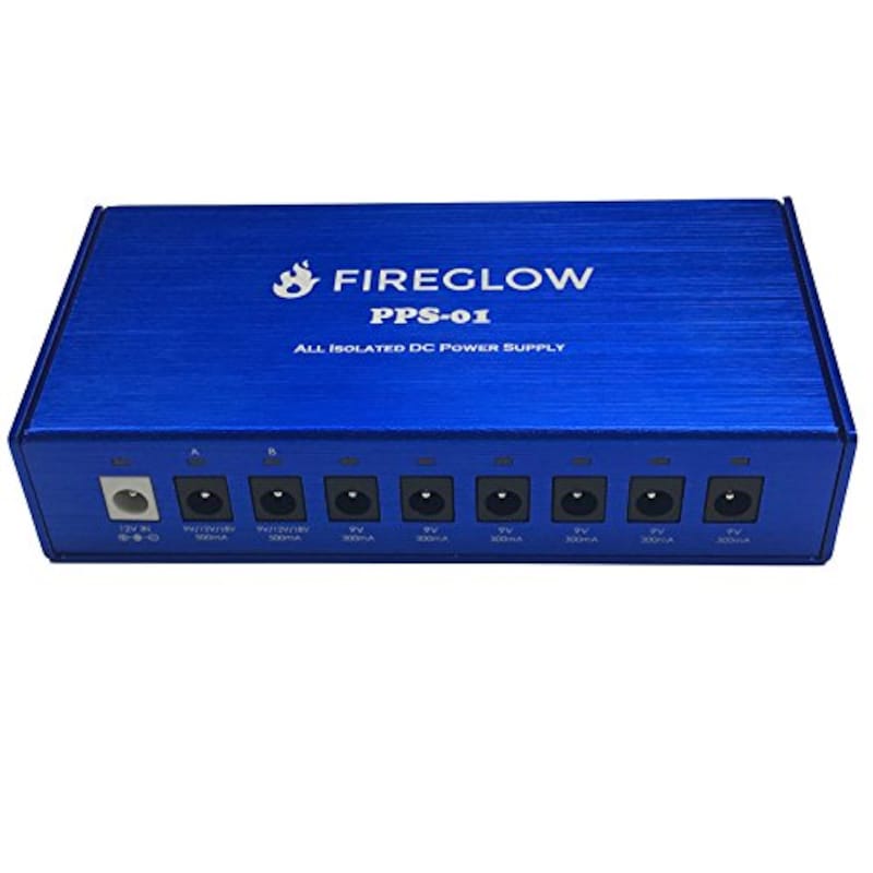 FIREGLOW,オールアイソレーテッド ペダル電源供給ユニット PPS-01,‎PPS-01