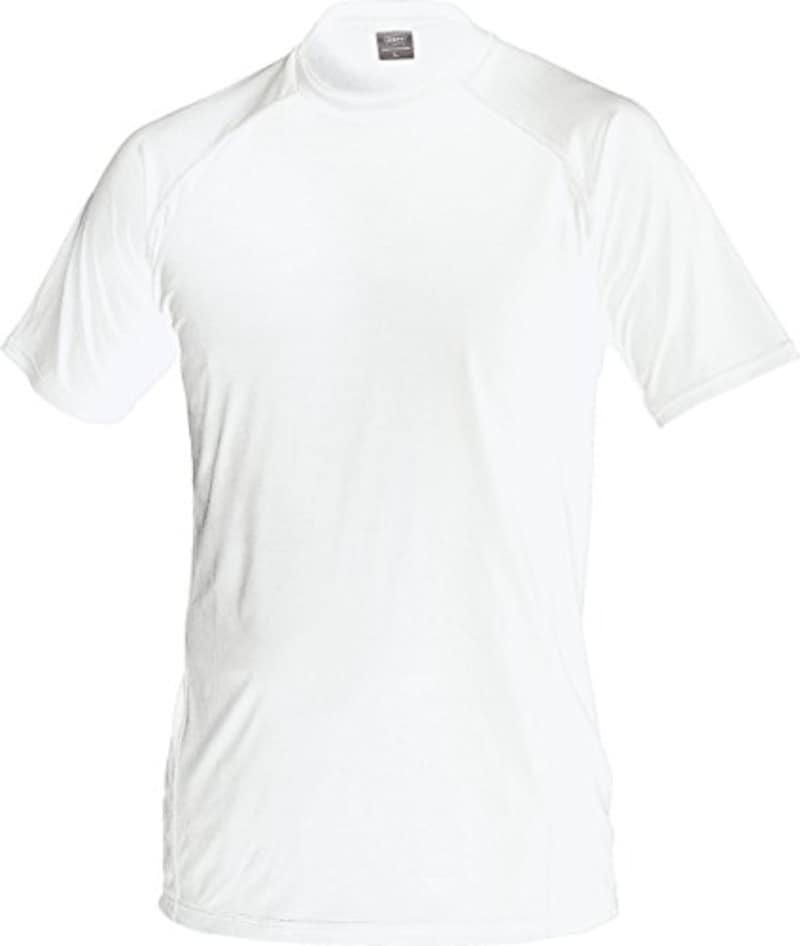 ZETT(ゼット) 野球用 アンダーシャツ ローネック 丸首 半袖 ハイブリッド