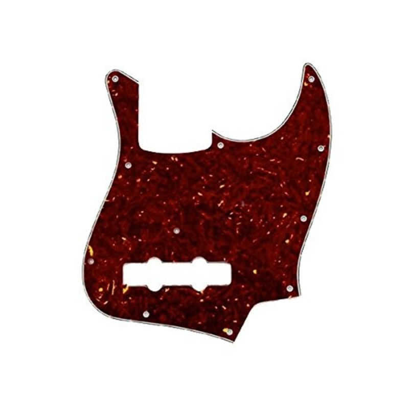 ALLPARTS ( オールパーツ ) Tortoise Pickguard for Jazz Bass® ジャズベース用ピックガード TOR3P タートル 3プライ/ 8049