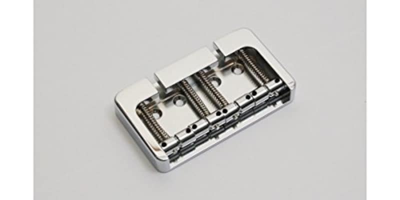 HIP SHOT ヒップショット ベース用ブリッジ 4 String B style Bass Bridge Aluminum Chrome