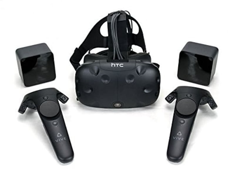 HTC-VIVE バーチャルリアリティ ヘッドマウントディスプレイ VRヘッドセット
