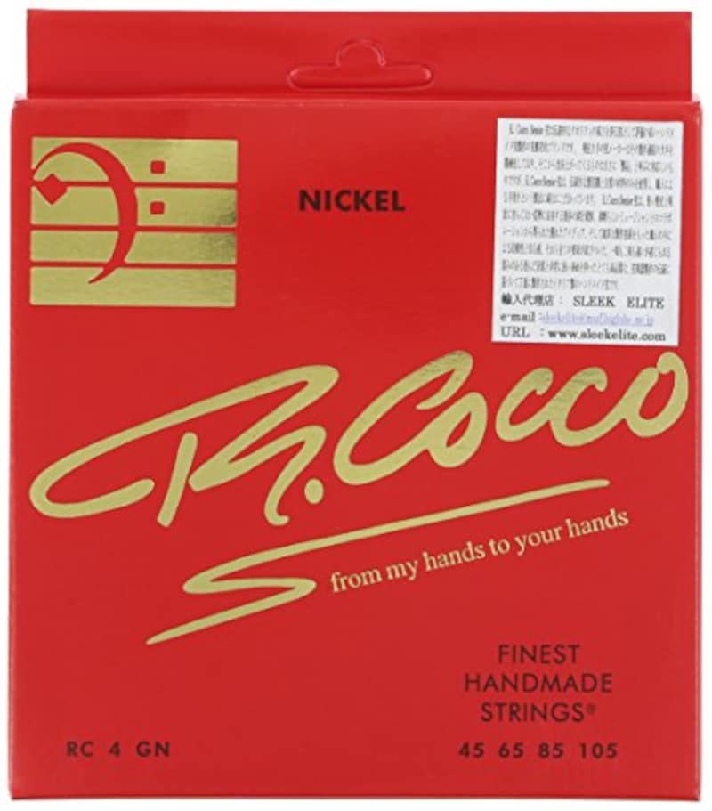 R.Cocco,ベース弦 RC4G N (ニッケル .045-.105)