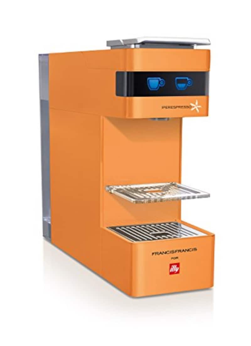 illy,エスプレッソマシン カプセル式,Y3 Orange