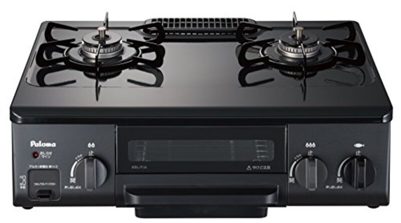 Paloma(パロマ),ガステーブル コンパクト 水無し片面焼き,IC-N36BS-R-LPG