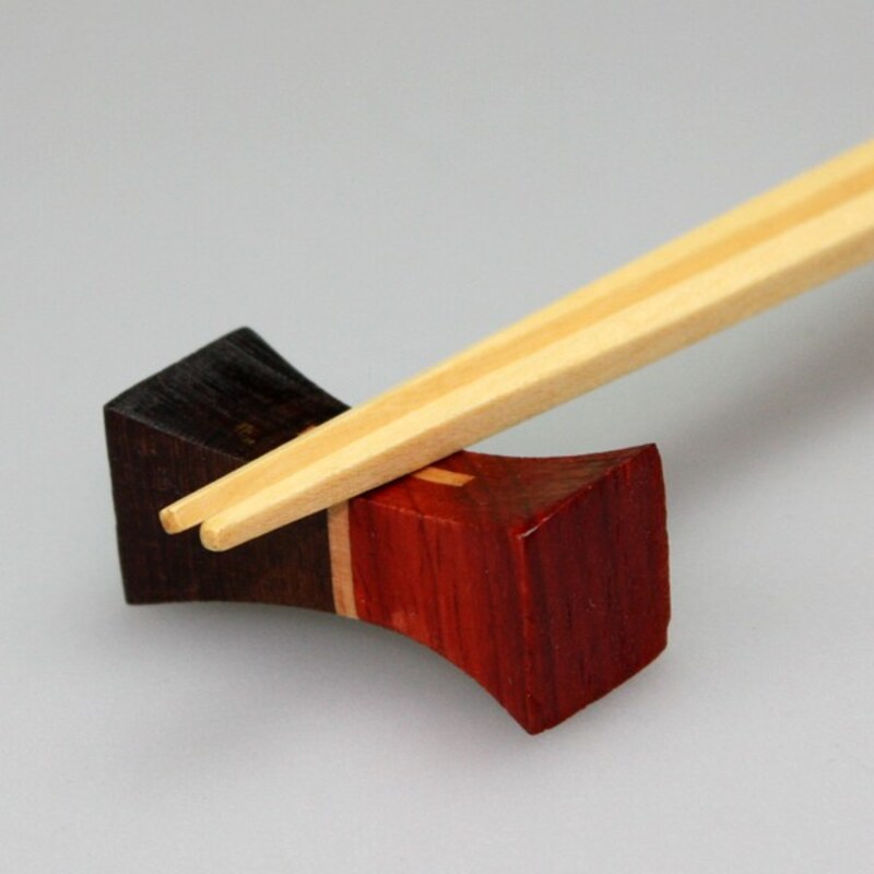 三好漆器,寄木箸置き,ha-190