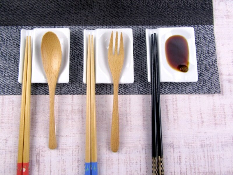 -,小皿にもなる箸置き,-