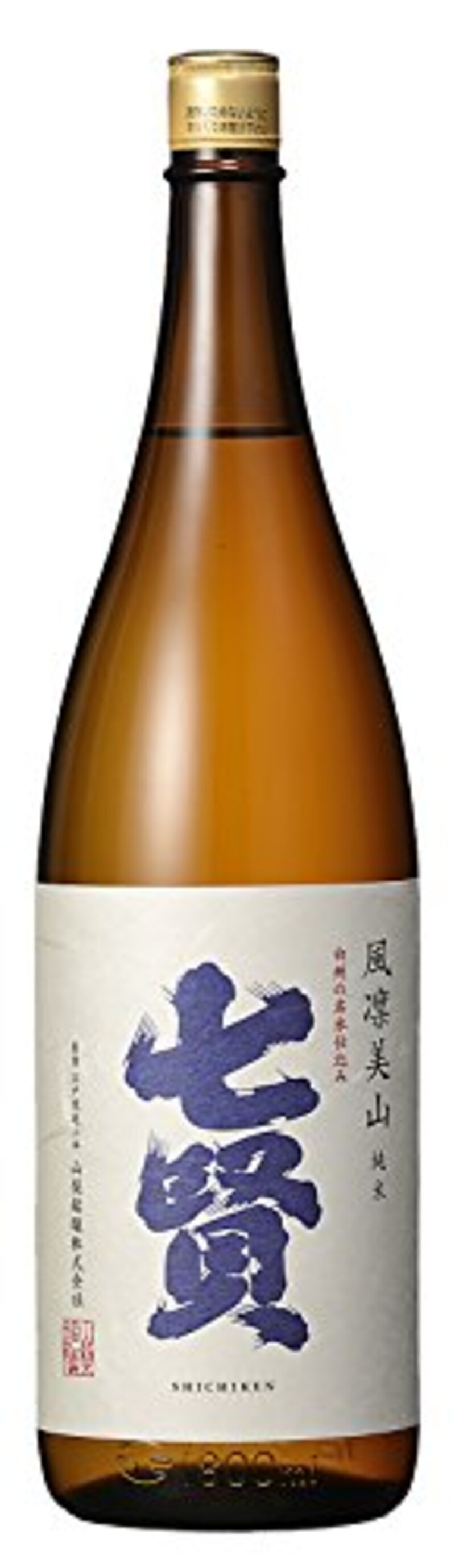山梨銘醸,七賢純米酒風凜美山