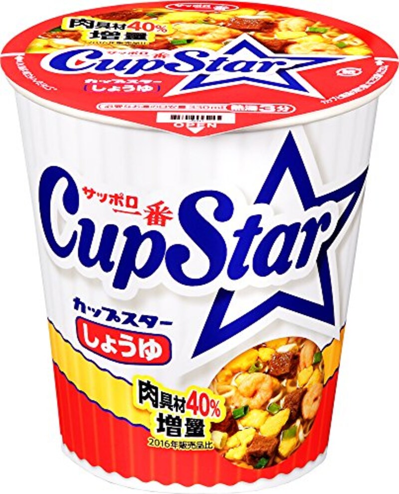 サンヨー食品,サッポロ一番 カップスターしょうゆ 12個,B004TDUR7A