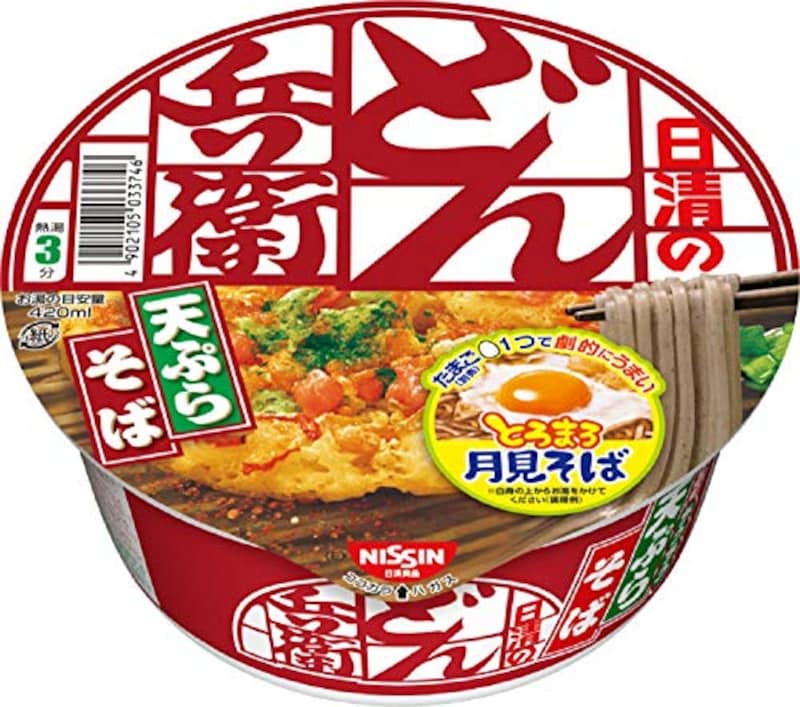 日清食品,どん兵衛 天ぷらそば東 12個