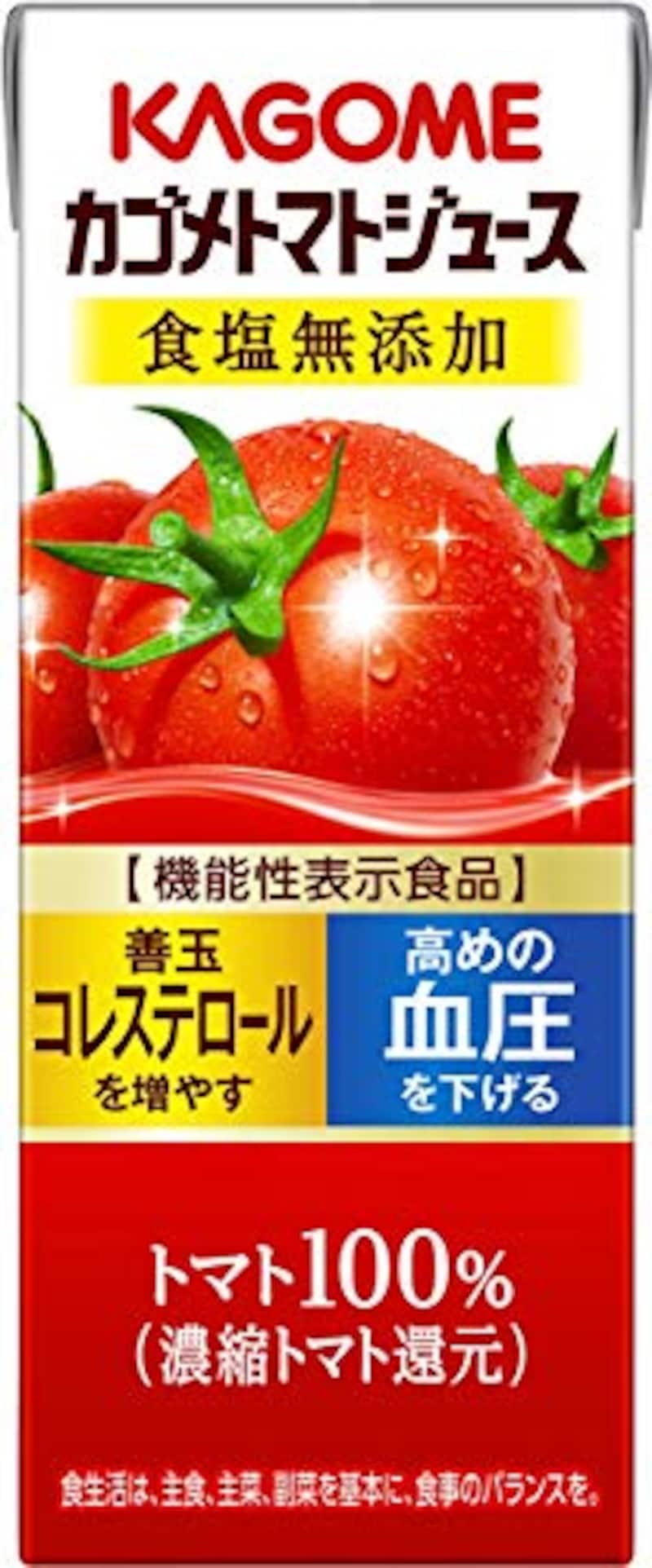 カゴメ,トマトジュース 食塩無添加 200ml×24本