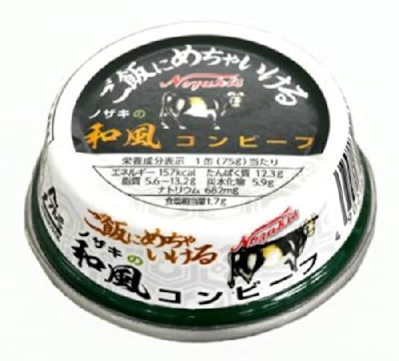川商フーズ,ノザキ 和風コンビーフ 75g×6,B00KCHJAFW