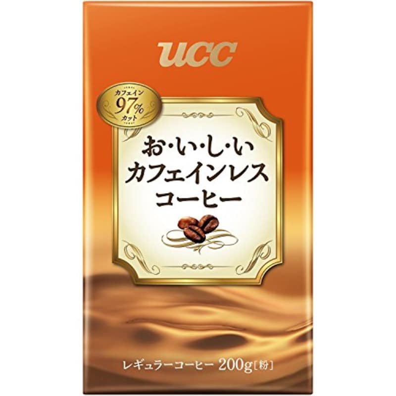 UCC,おいしいカフェインレスコーヒー コーヒー豆 ,-