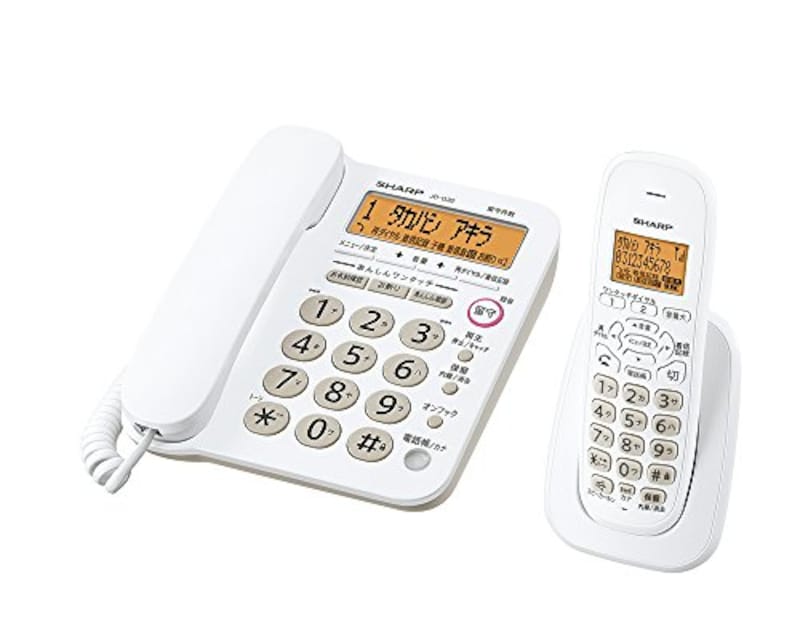 シャープ,デジタルコードレス電話機　子機1台付き,JD-G32CL