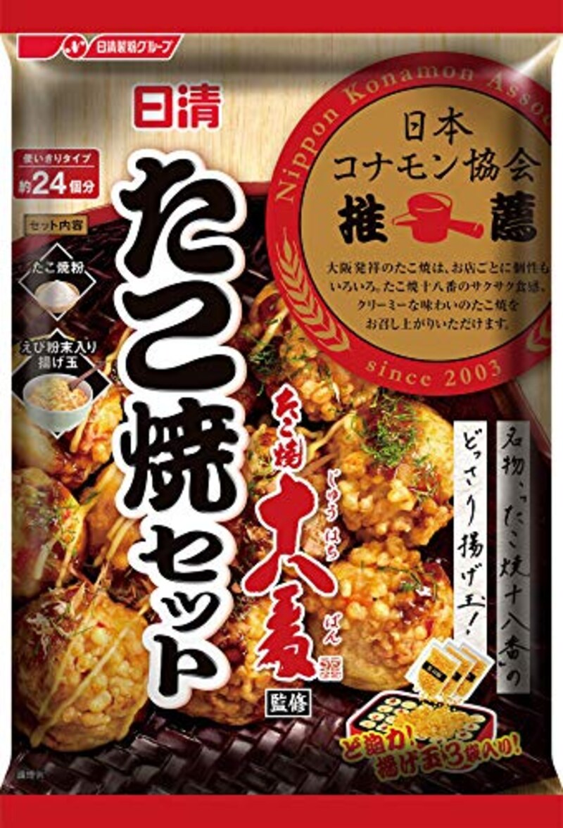日清,たこ焼十八番監修 たこ焼セット