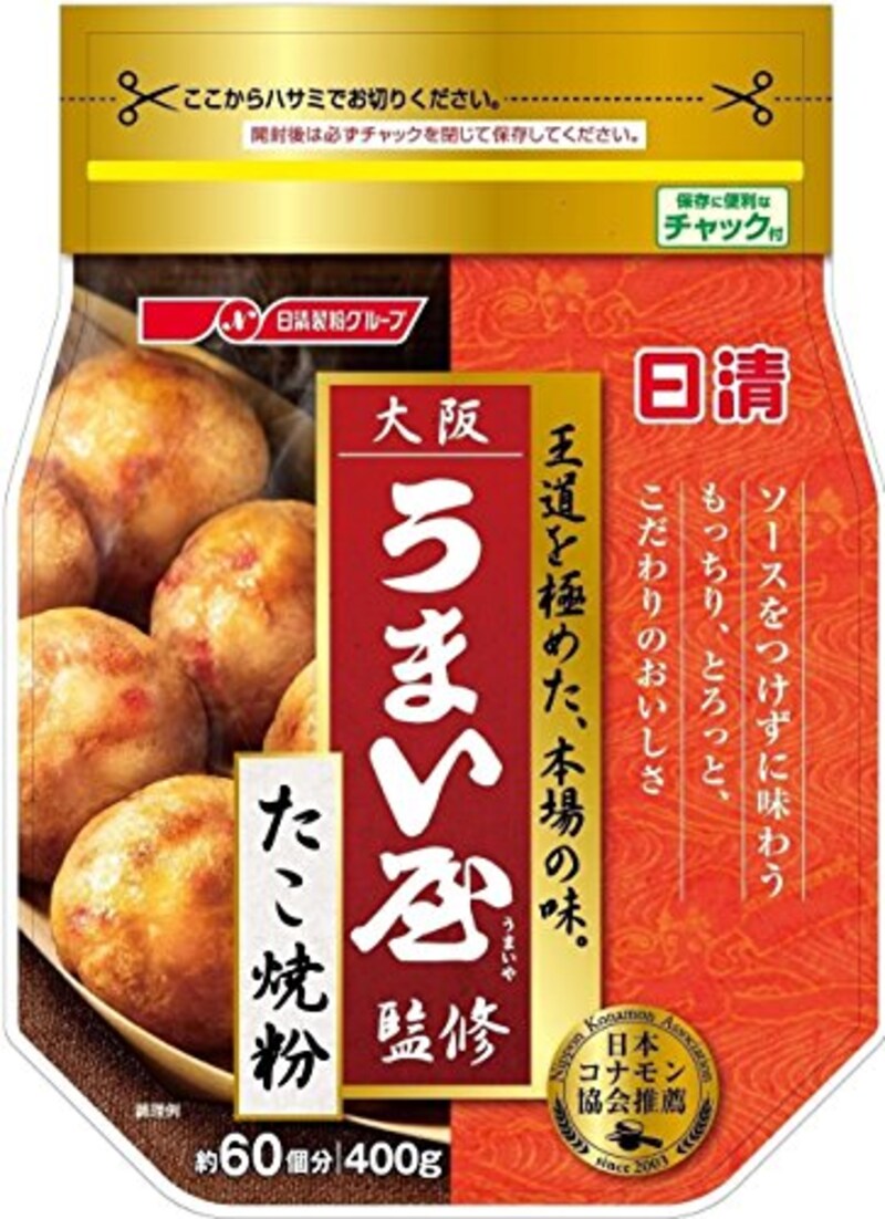 日清,大阪うまい屋監修 たこ焼き粉